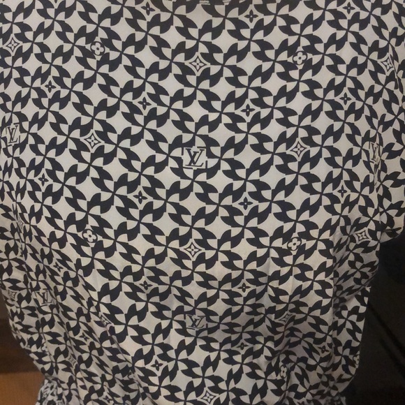 Louis Vuitton front monogram back black dress - Picture 2 of 9